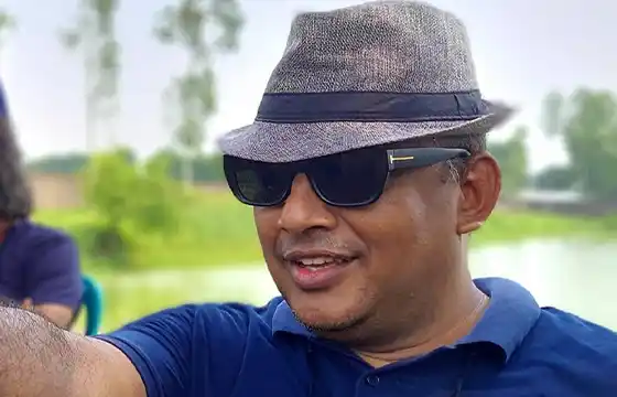 Production leadership on location in Bangladesh